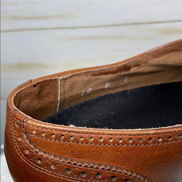 Florsheim Comfortech leather wingtip Oxford Sz 10 main image 4